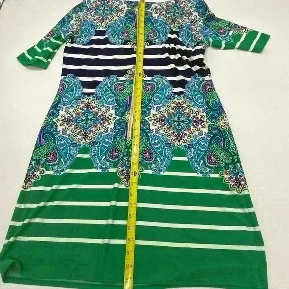 Eliza J Women’s Paisley Dress Multicolor Size 10 - Picture 8 of 12